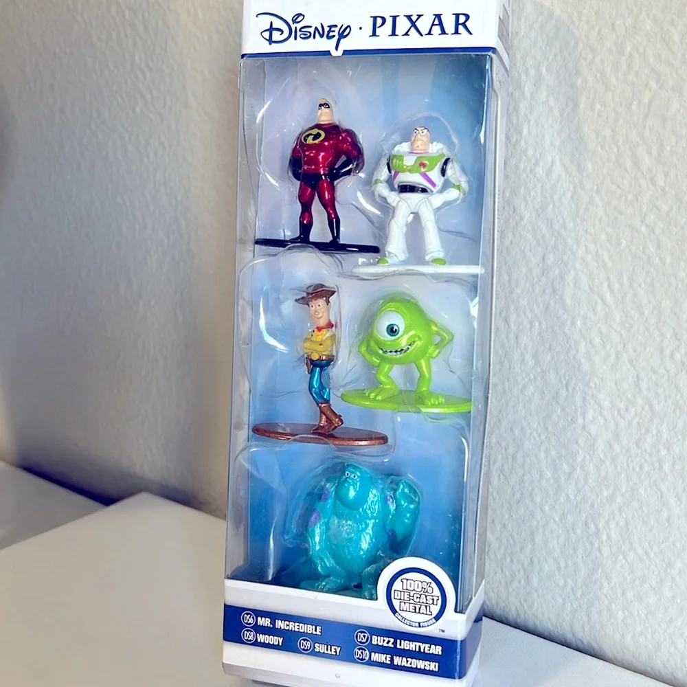NWT Pixar Die Cast Metal Mini Figures